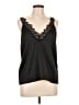 Mittoshop 100% Polyester Black Sleeveless Blouse Size L - photo 1