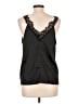 Mittoshop 100% Polyester Black Sleeveless Blouse Size L - photo 2