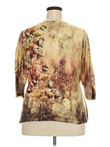 DressBarn 3/4 Sleeve T-Shirt (view 2)
