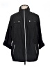 Style&Co 100% Polyester Solid Black Raincoat Size XL - photo 1