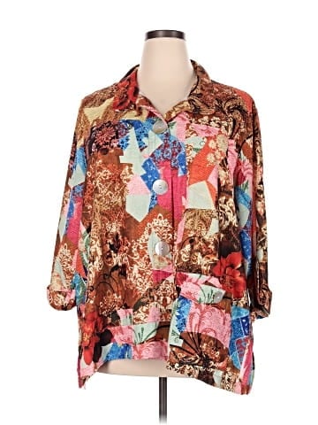Ali Miles 3/4 Sleeve Blouse (view 1)