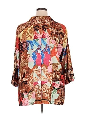Ali Miles 3/4 Sleeve Blouse (view 2)
