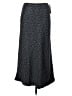 Vetta Polka Dots Gray Casual Skirt Size M - photo 1