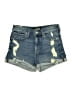 Express Blue Denim Shorts Size 2 - photo 1