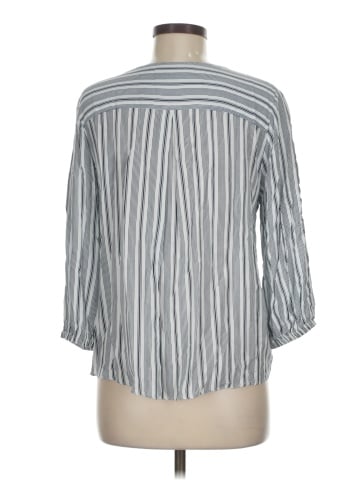 Waverly Grey 3/4 Sleeve Blouse (view 2)
