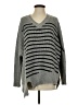 Fate Stripes Gray Pullover Sweater Size S - photo 1