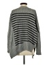 Fate Stripes Gray Pullover Sweater Size S - photo 2