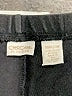 Cherokee 100% Cotton Solid Black Athletic Shorts Size 18 - 20 - photo 3