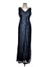 BELLA BRIDESMAIDS 100% Polyester Blue Cocktail Dress Size 12 - photo 1