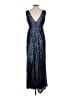 BELLA BRIDESMAIDS 100% Polyester Blue Cocktail Dress Size 12 - photo 2