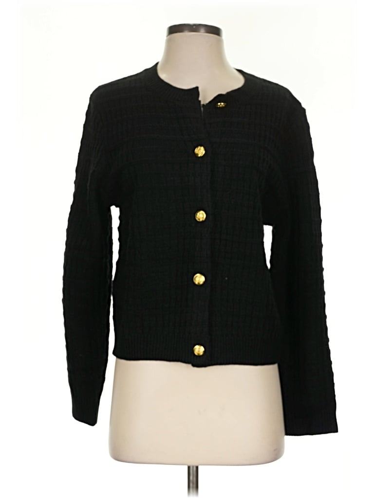 Pre-owned Zeagoo Cardigan Sweater In Black
