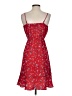 Dex 100% Polyester Floral Red Casual Dress Size XS - photo 2