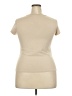 Apostrophe Tan Short Sleeve Turtleneck Size 18 - photo 2