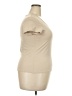 Apostrophe Tan Short Sleeve Turtleneck Size 18 - photo 5