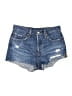 Levi's 100% Cotton Blue Denim Shorts Size 27 waist - photo 1