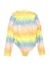 Assorted Brands Tie-dye Yellow Rash Guard Size 4T - photo 2