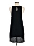 Final Touch Solid Black Casual Dress Size M - photo 2