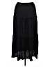 Unbranded Solid Black Casual Skirt Size XL - photo 1