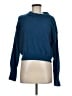Free People 100% Cashmere Solid Blue Cashmere Pullover Sweater Size M - photo 1