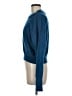 Free People 100% Cashmere Solid Blue Cashmere Pullover Sweater Size M - photo 5