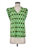 Alison Sheri 100% Polyester Green Sleeveless Blouse Size XS - photo 1