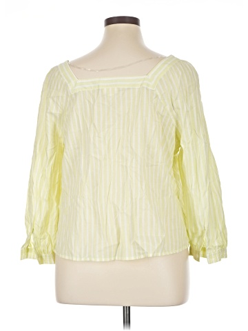a.n.a. A New Approach 3/4 Sleeve Blouse (view 2)