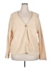 North Style 100% Cotton Tan Cardigan Size 2X - photo 1