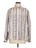 Alfred Dunner 100% Polyester Print Pink Long Sleeve Blouse Size EU 40 / US 10 - photo 1