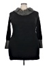 Say What? Black Turtleneck Sweater Size 3X - photo 1