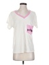 Wildfox 100% Cotton Ivory Short Sleeve T-Shirt Size Sm (1 or S) - photo 1