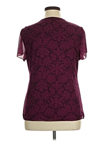Apt. 9 Short Sleeve Blouse (view 2)