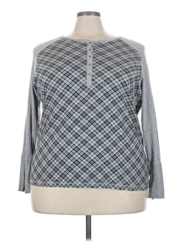 Chaps Long Sleeve Henley (view 1)