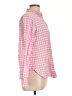 J.Crew Checkered-gingham Pink Long Sleeve Button-Down Shirt Size 10 - photo 4