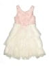 Couture Princess 100% Polyester Ivory Dress Size 7 - photo 1