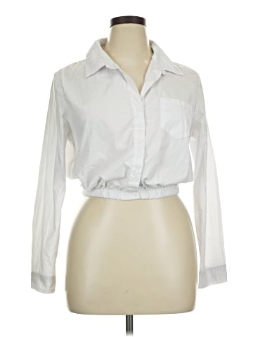 Charlotte Russe Long Sleeve Blouse (view 1)