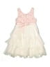 Couture Princess 100% Polyester Ivory Dress Size 7 - photo 2