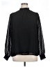 DR2 100% Polyester Black Long Sleeve Blouse Size XL - photo 1