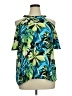 Cato 100% Polyester Tropical Green Sleeveless Blouse Size XL - photo 1