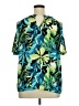 Cato 100% Polyester Tropical Green Sleeveless Blouse Size XL - photo 2