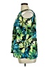 Cato 100% Polyester Tropical Green Sleeveless Blouse Size XL - photo 5