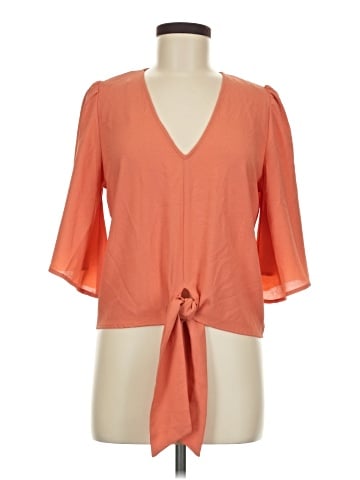1.State 3/4 Sleeve Blouse (view 1)