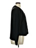 Remade 100% Polyester Black Long Sleeve Blouse Size XL - photo 4