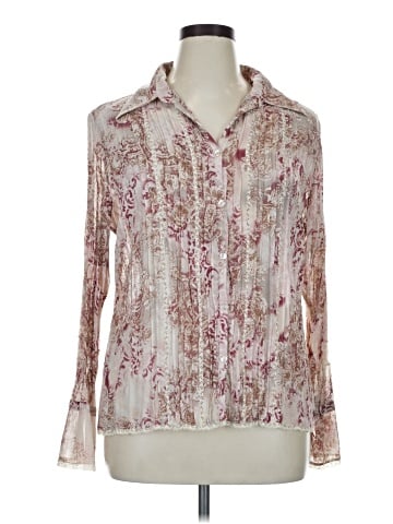 Notations Long Sleeve Blouse (view 1)