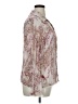 Notations 100% Polyester Paisley Ivory Long Sleeve Blouse Size XL - photo 4