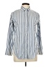 On Twelfth Stripes Blue Long Sleeve Button-Down Shirt Size L - photo 1