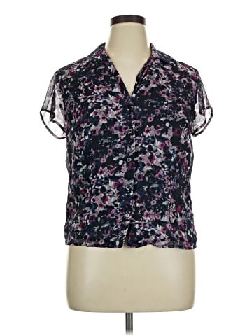 Jones New York Collection Short Sleeve Blouse (view 1)