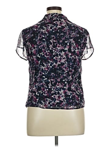 Jones New York Collection Short Sleeve Blouse (view 2)