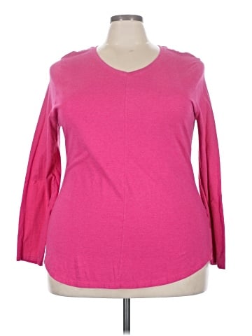 Just My Size 3/4 Sleeve T-Shirt (view 1)