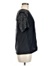 Rebecca Taylor Black Short Sleeve Blouse Size 6 - photo 4