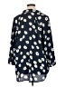 CAbi 100% Polyester Blue 3/4 Sleeve Blouse Size XL - photo 2